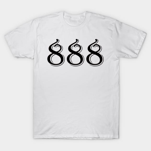 888 T-Shirt by mabelas